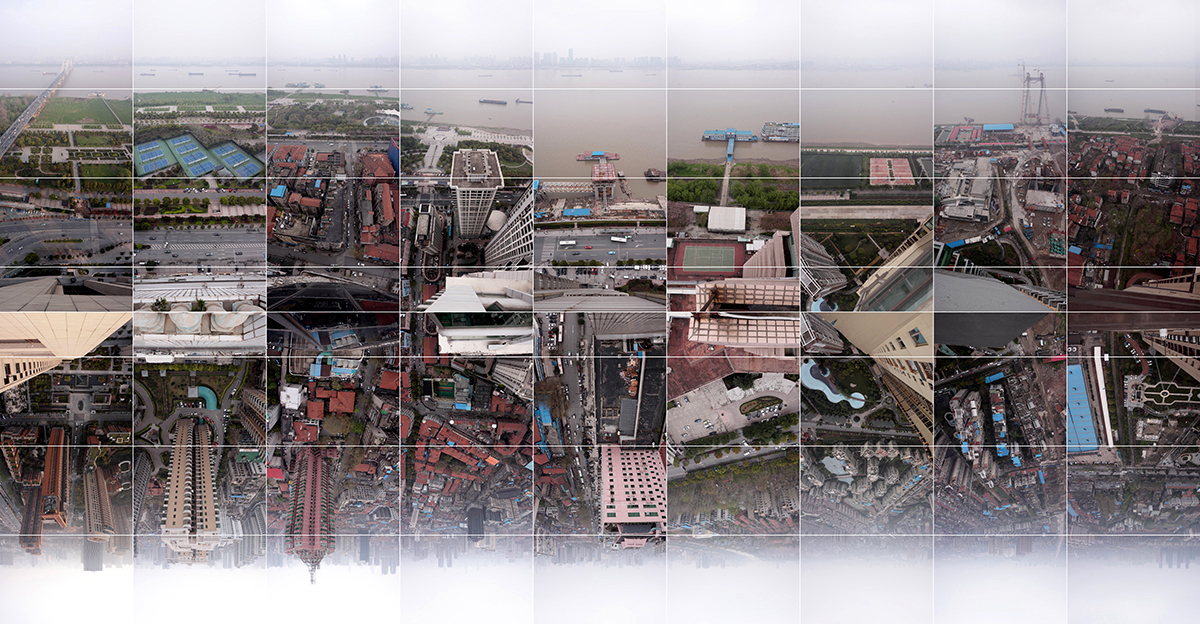 Wuhan  – Timespace - following the Yangtze River on 26-03-2013, panorama of the skyline, urban explaration by an urban explorer